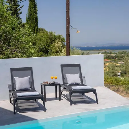 Villa Aloft Luxury Lefkada - Heated Pool Lefkia