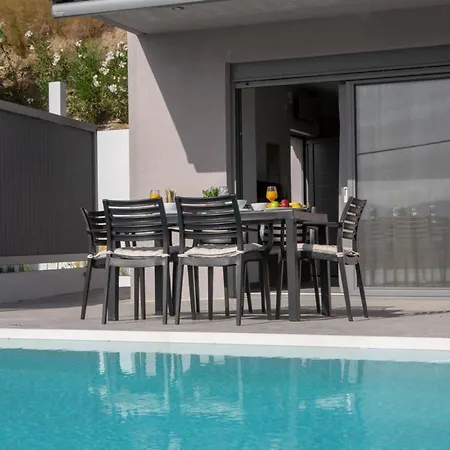 Aloft Luxury Lefkada - Heated Pool Lefkia Villa