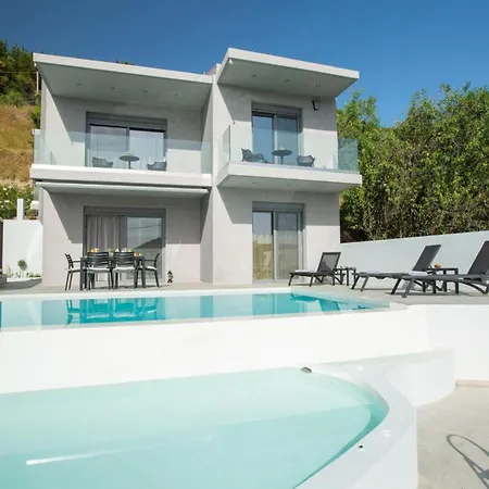 Aloft Luxury Lefkada - Heated Pool Lefkia Villa *