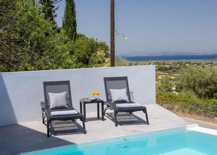 Vilă Aloft Luxury Lefkada - Heated Pool Lefkia