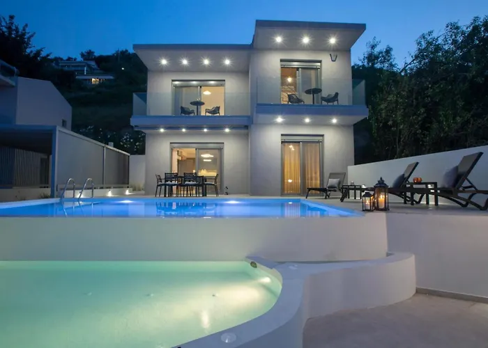 Aloft Luxury Lefkada - Heated Pool Lefkia Vilă *